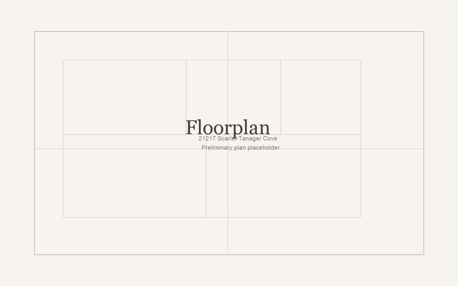 Floorplan placeholder for 21217 Scarlet Tanager Cove