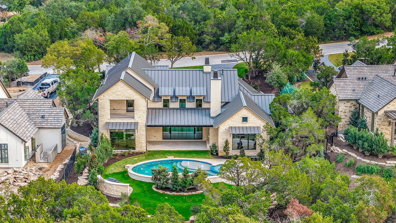 Hill Country view surrounding the Amarra community