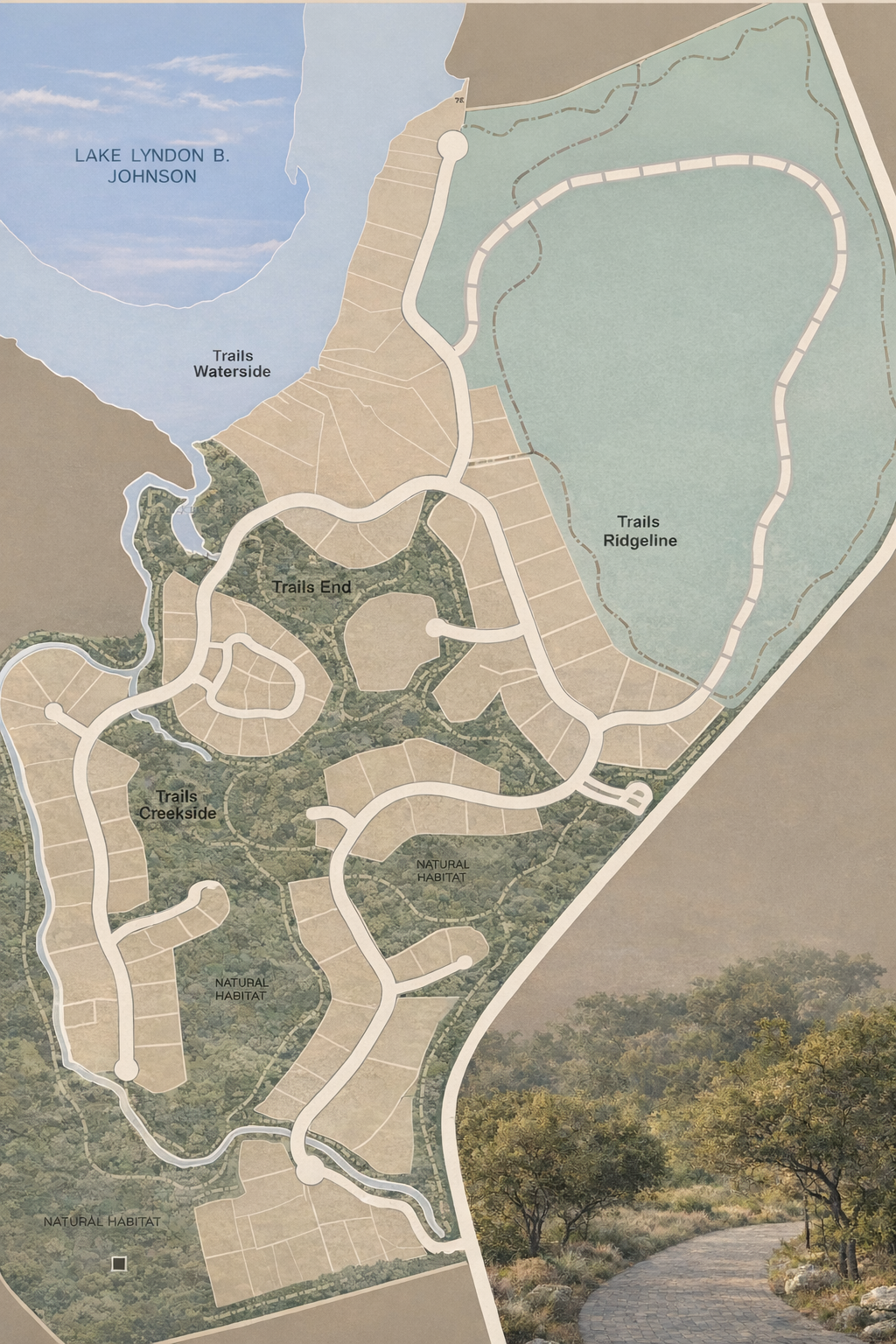 The Trails Nieghborhood Siteplan